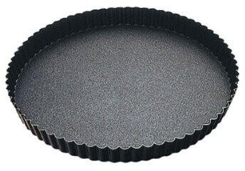Gobel 226520 Springform pan, cake pan, round cannellée - solid base non-stick coating 20 cm