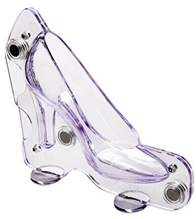 ibili Chocolate mold 3D shoe 12x9.6 cm made of plastic, clear, 17 x 14 x 5 cm