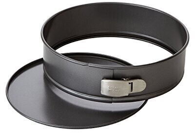 Kitchen Craft Chicago Metallic Professional Non-stick springform pan with lifting base, 23 cm (22.9 cm), gray