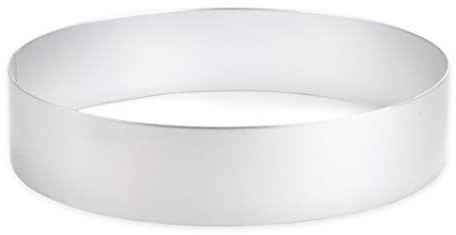 Pati-Versand 13417 Round death ring, ideal for baking cake bases, 24 x 6 cm