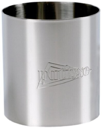 Patisse 72092 Death ring made of stainless steel, 5.5 x 5 cm, incl. 1 roll of baking paper, 6 pieces