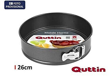Quttin 52275 Springform pan, 26 cm / 0.4 mm, aluminum