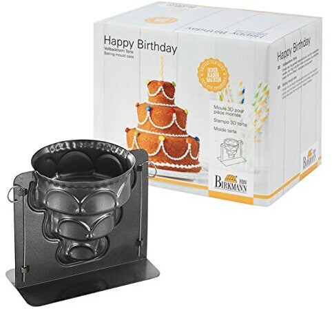 Birkmann 211841, full baking pan Happy Birthday, with non-stick coating