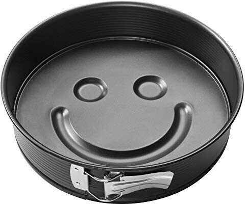 Zenker 7413 Springform pan set Heart + smiling face Ø 26 cm, special creative