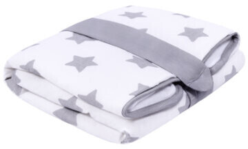 Lulando Changing Mat waterproof Sterne weiß 50 x 70 cm - Gr. 50x70 cm