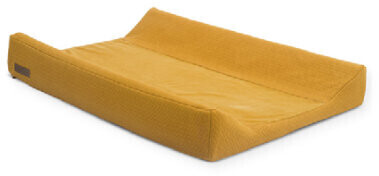 Jollein Cover for Changing Pillow Brick velvet mustard 50x70cm - Gr. 50x70 cm