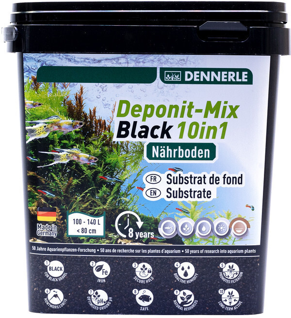 Dennerle Deponit-Mix Black 10in1 4,8kg