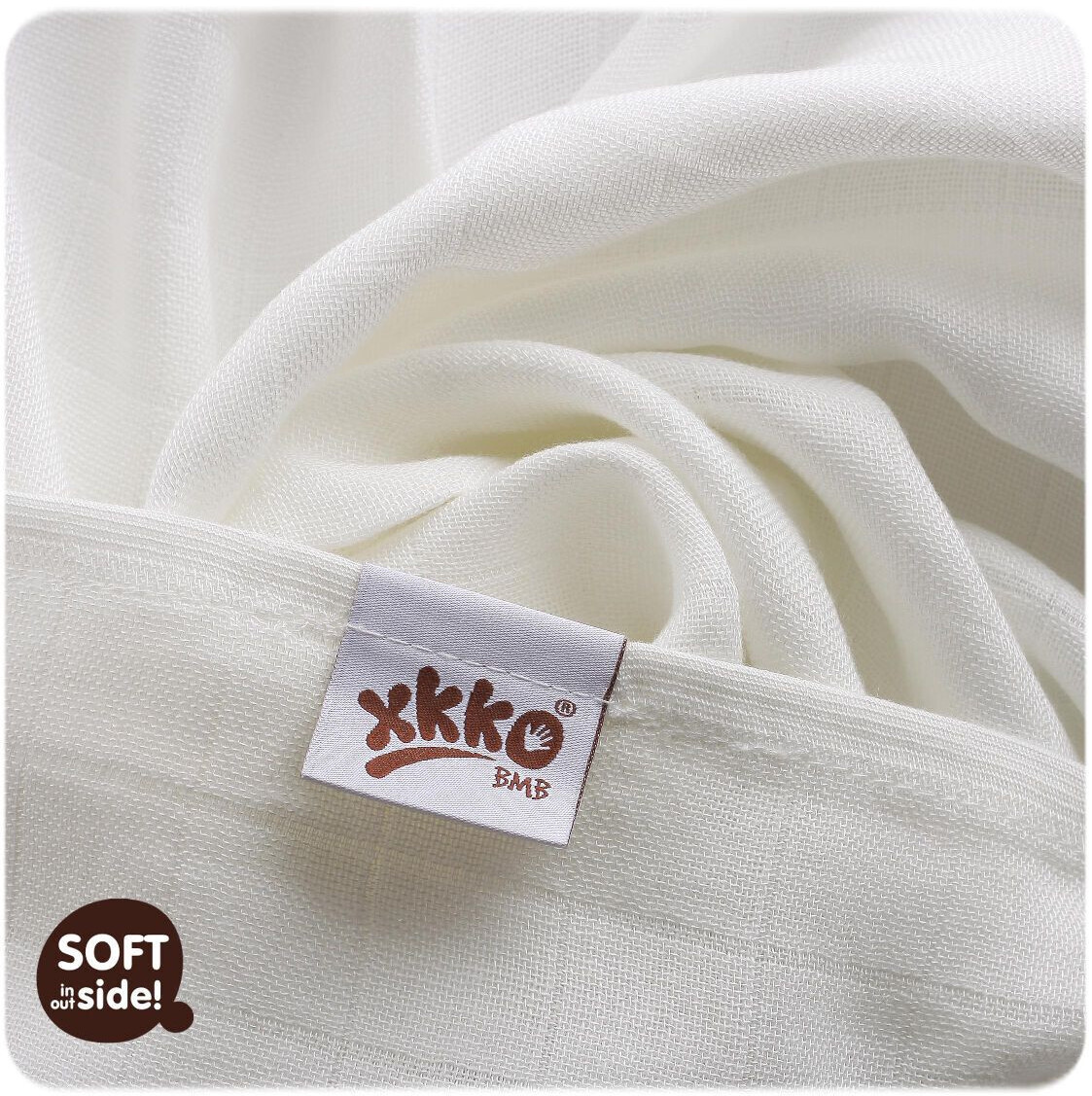 XKKO BMB Mull Diaper natural
