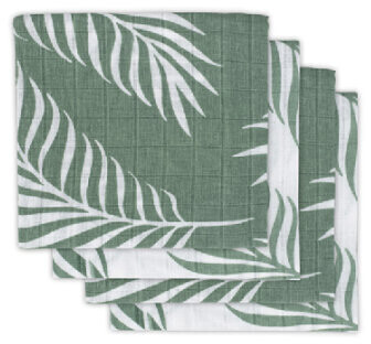 Jollein Muslin Nappy 4er-Pack Nature ash green