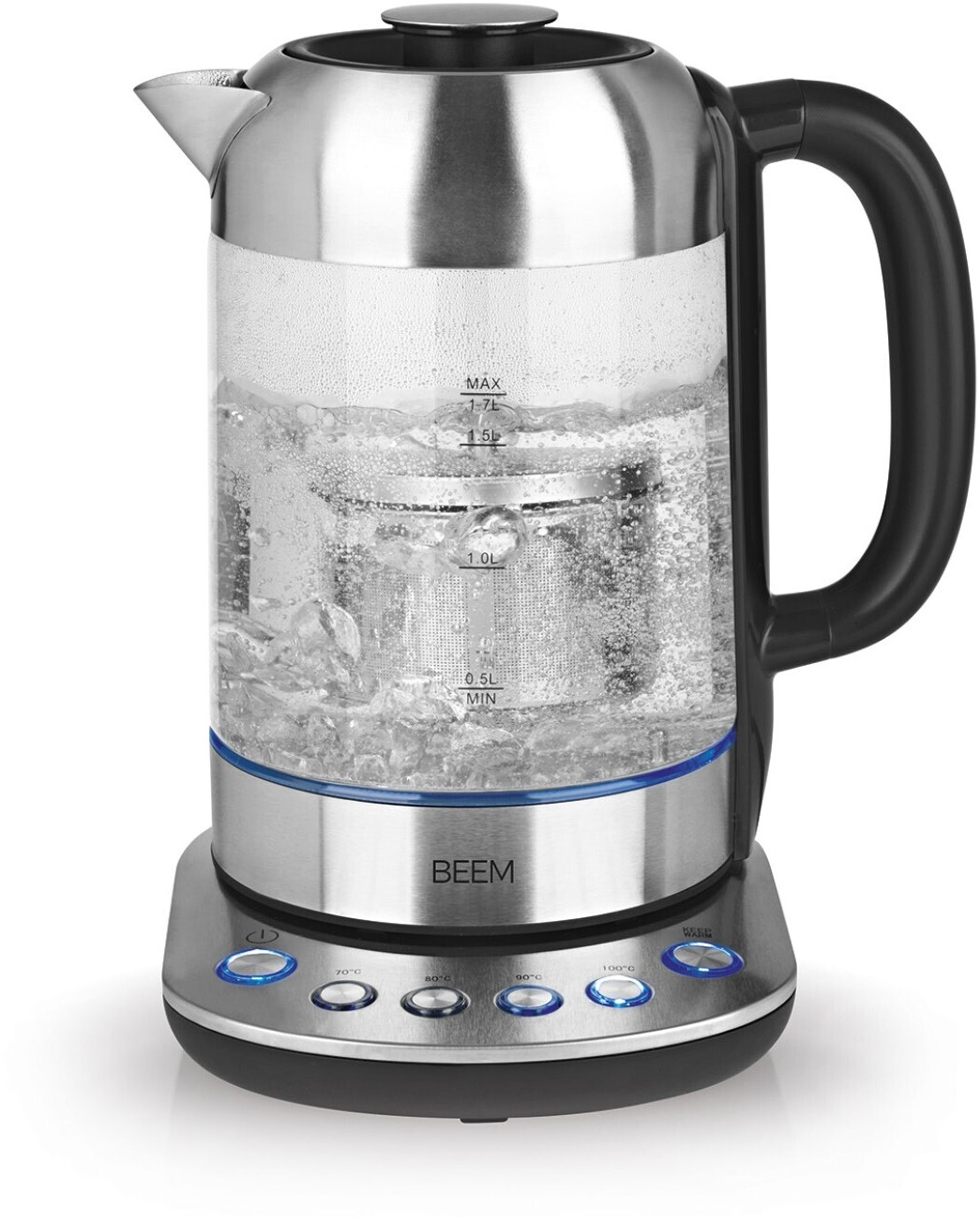 Maxx-World Tea machine tea maker and kettle with tea strainer 1.7L