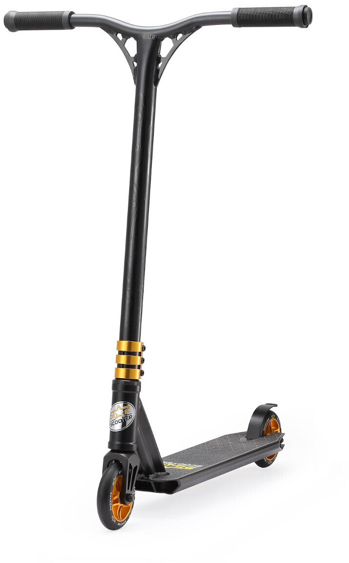 Star-Scooter Freestyle Aluminium 110 mm Semi-Professional black & gold