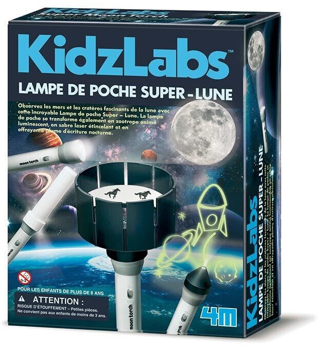 4M KidzLabs - Lampe de poche super lune