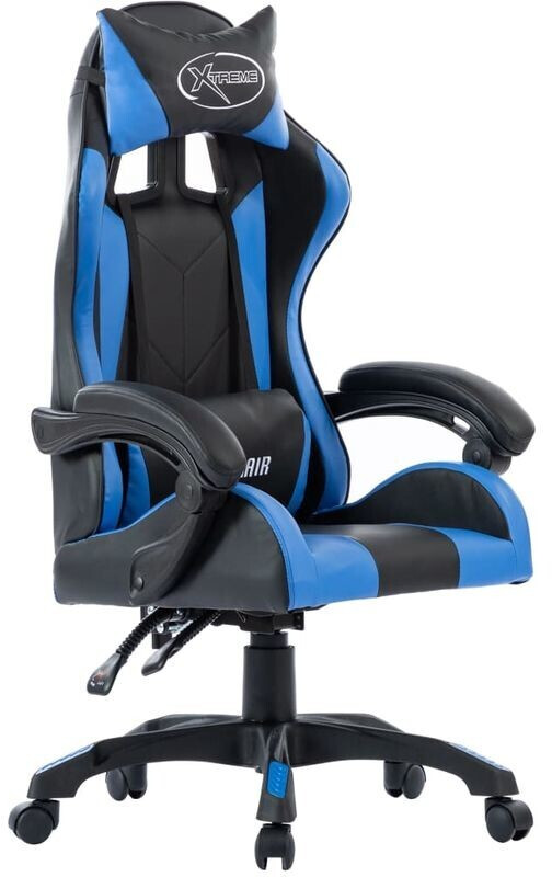 vidaXL Gaming Chair in Leatherette Blue (287976)