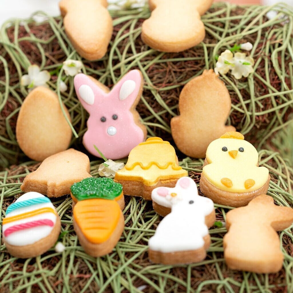 Decora 0255059 Plastic cutter MINI EASTER 6-PCS