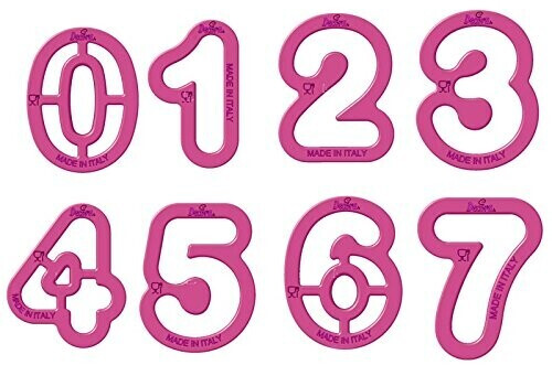 Decora 0255080 Cookie Cutter 9-PCS DIM 5.2 X H 2.2 cm