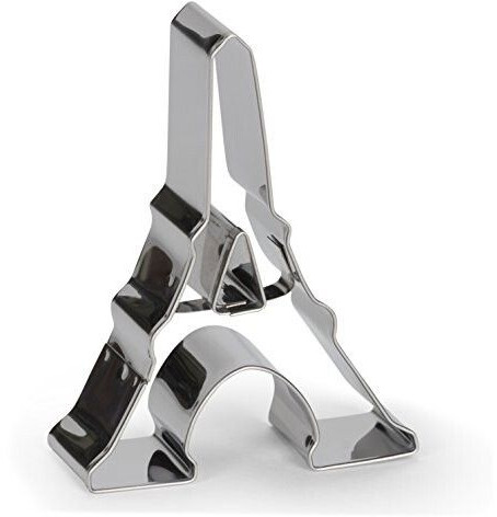 Patisse Eiffel Tower cookie cutter, stainless steel, silver, 8 x 8 x 8 cm