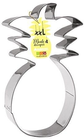 ScrapCooking 1981 Xxl pineapple cutter, stainless steel, 30 x 26 x 5 cm