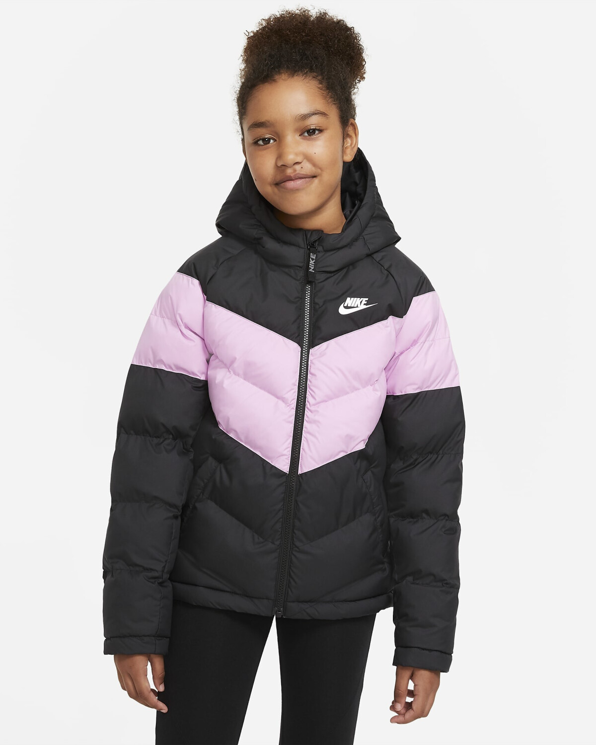 Buy Nike Sportswear Jacket (CU9157) black/light arctic pink/black/white ...