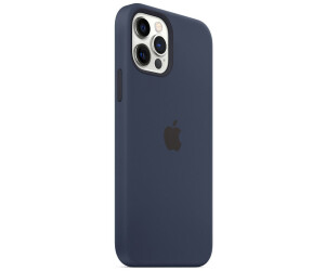 Apple Coque en silicone avec MagSafe (iPhone 12/12 Pro) bleu au