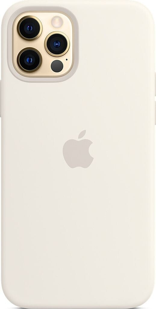 Apple Coque en silicone avec MagSafe (iPhone 12/12 Pro) blanc