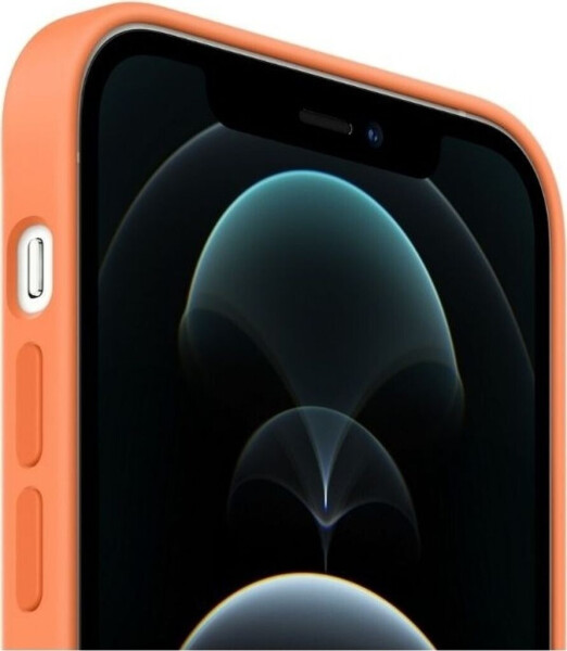 Apple Silikon Case mit MagSafe (iPhone 12 Pro Max) Kumquat, Bild 7