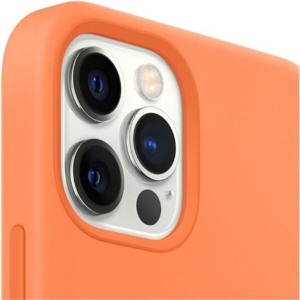 Apple Silikon Case mit MagSafe (iPhone 12 Pro Max) Kumquat, Bild 8