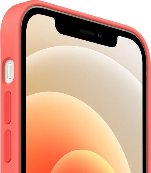 Apple Silikon Case mit MagSafe (iPhone 12 Pro Max) Zitruspink, Bild 2