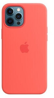Apple Silikon Case mit MagSafe (iPhone 12 Pro Max) Zitruspink, Bild 8