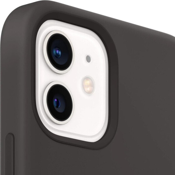 Apple Silikon Case mit MagSafe (iPhone 12 Pro Max) Schwarz, Bild 8