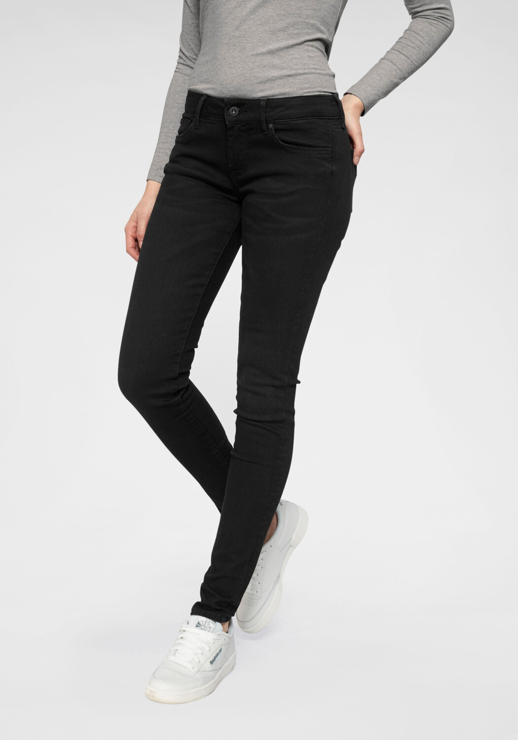 Pepe Jeans Soho Slim Fit Jeans € bei Mid 39,28 Preisvergleich denim black ab Waist | S98