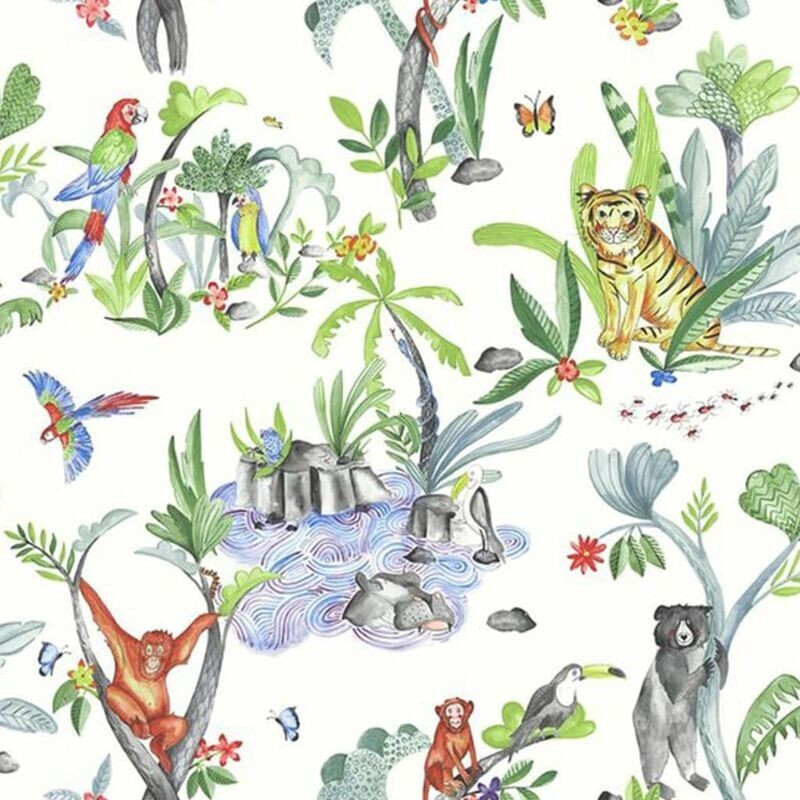 Dutch Wallcoverings Papier peint jungle mania