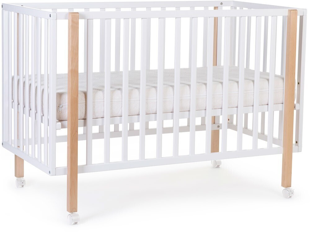 Childhome Baby Bed nature-white 60 x 120 cm