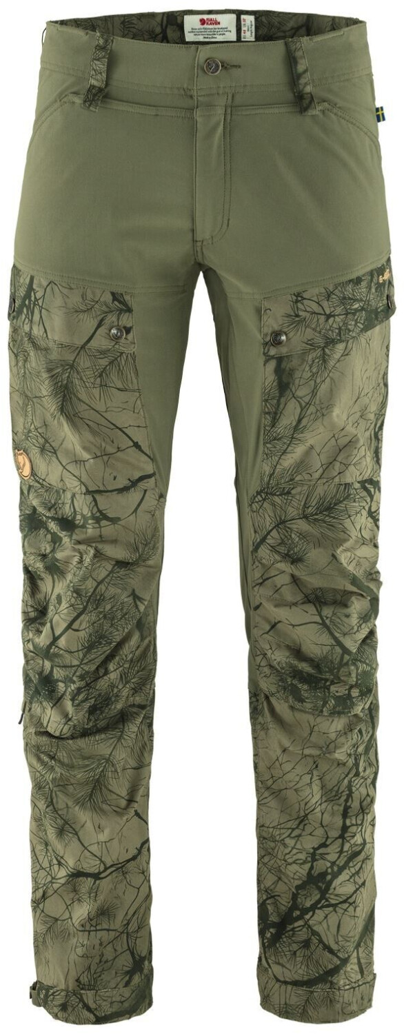 Fjällräven Keb Trousers Regular (85656R) green camo/laurel green