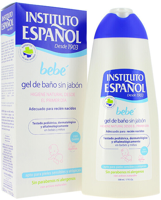 Instituto Español Soap-free Bath Gel Baby (500 ml)