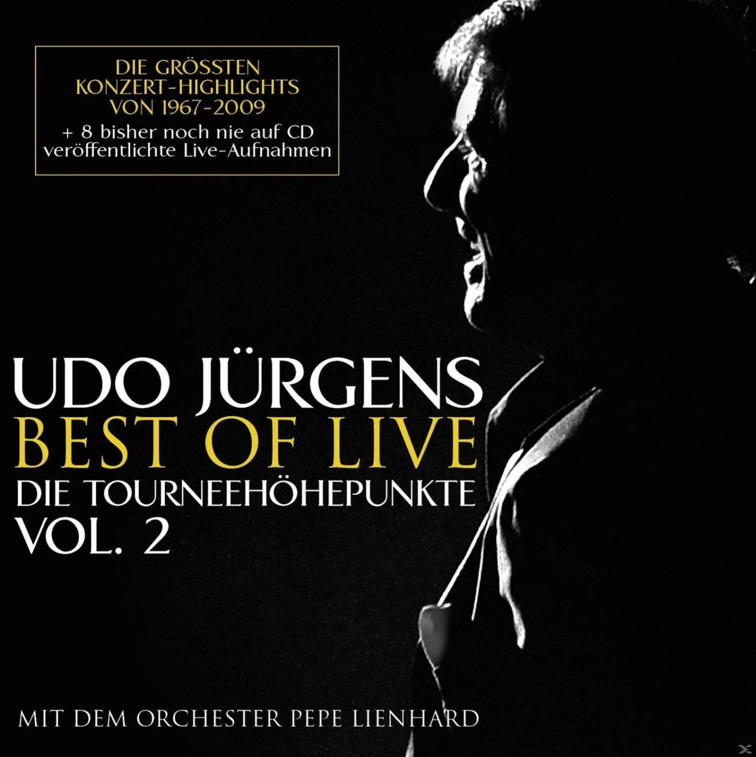 Udo Jürgens - Best of Live: Die Tourneehöhepunkte, Vol.2 (CD)