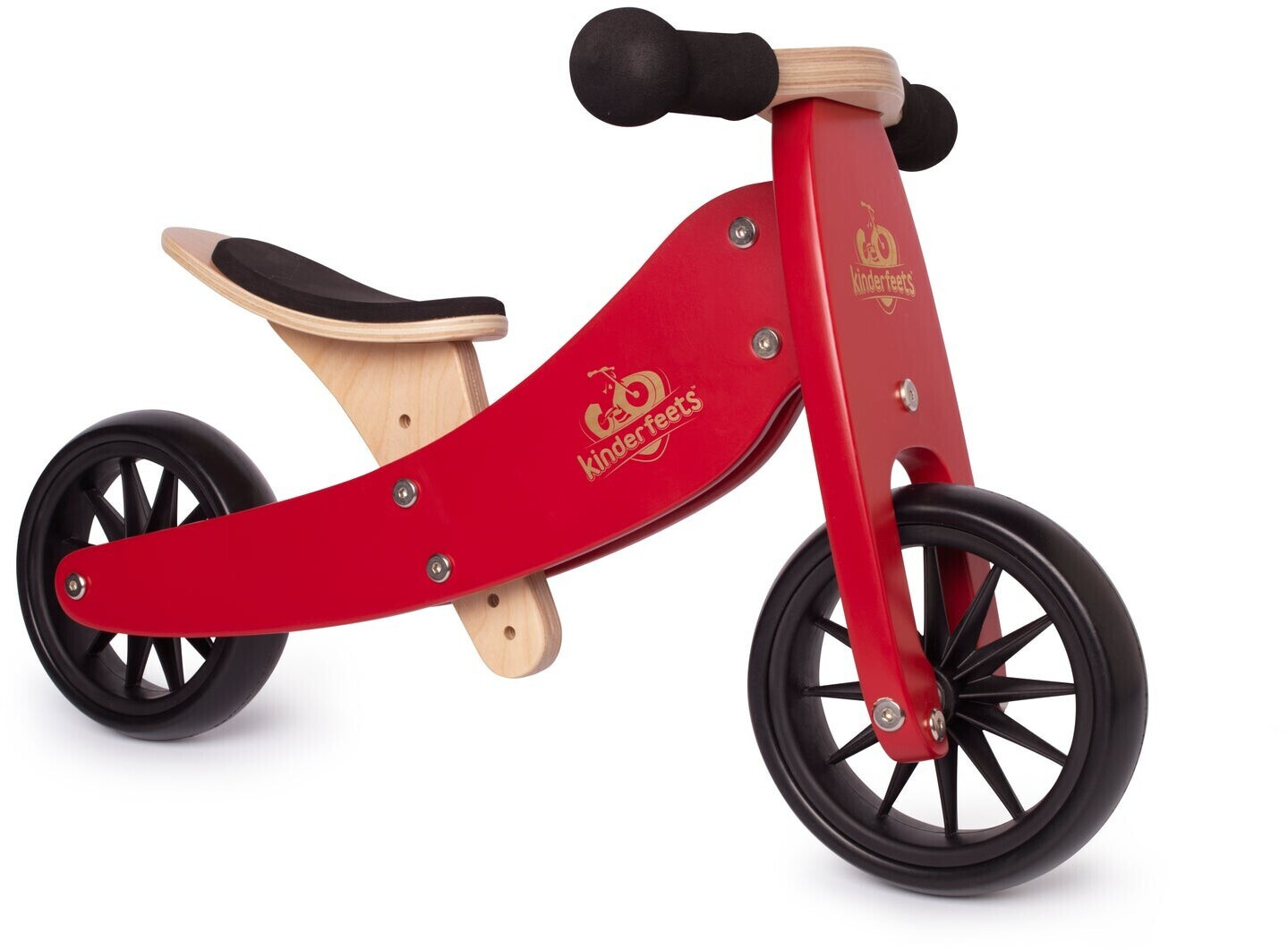 Kinderfeets 2in1 Tiny Tot cherry red