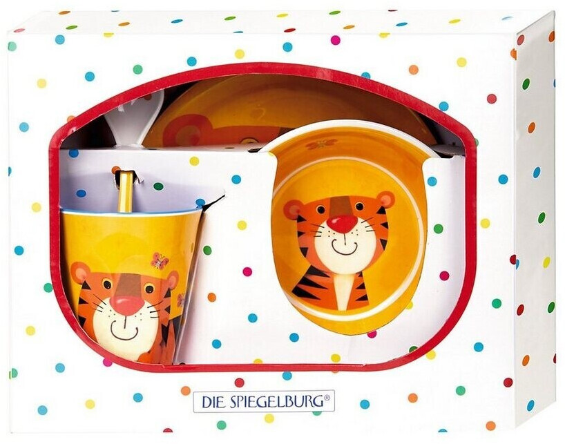 Coppenrath Melamin-Gift Set Tiger Freche Rasselbande