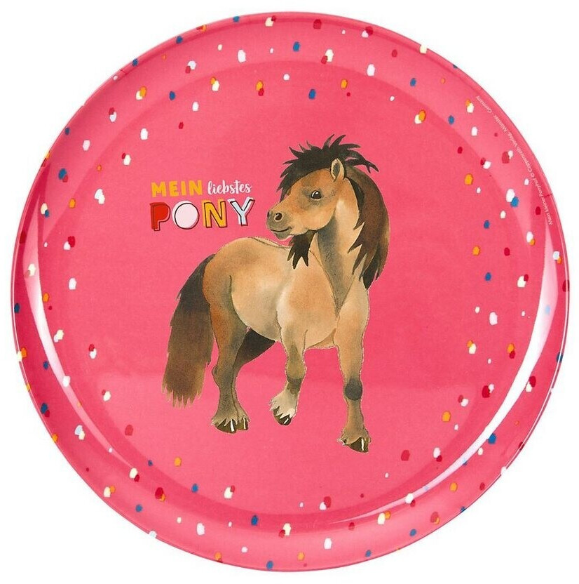 Coppenrath Melamin-Plate Mein kleiner Ponyhof