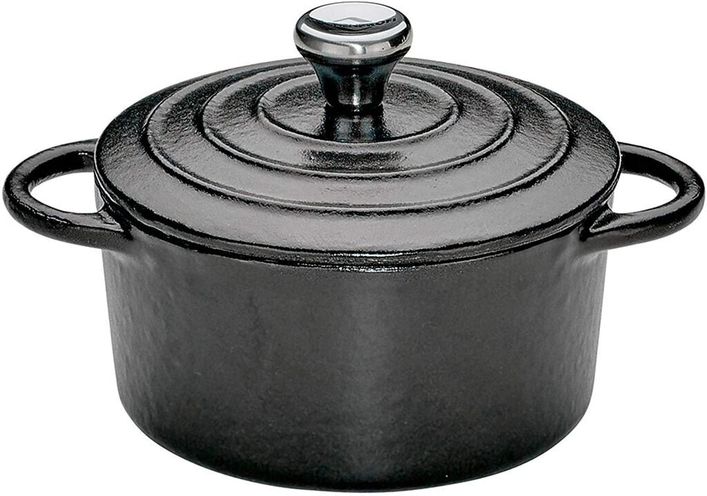 Küchenprofi Provence Mini-Cocotte round 10 cm black