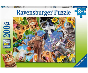 Tierpuzzle 40 x 60 cm Bauernhof-Zoo-puzzle XXL Tiere Wendepuzzle 42 Teile 