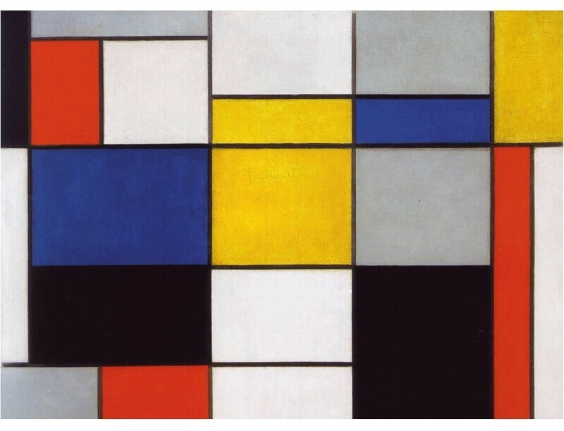 Puzzle Michèle Wilson Mondrian Composition 123 (24 pièces)