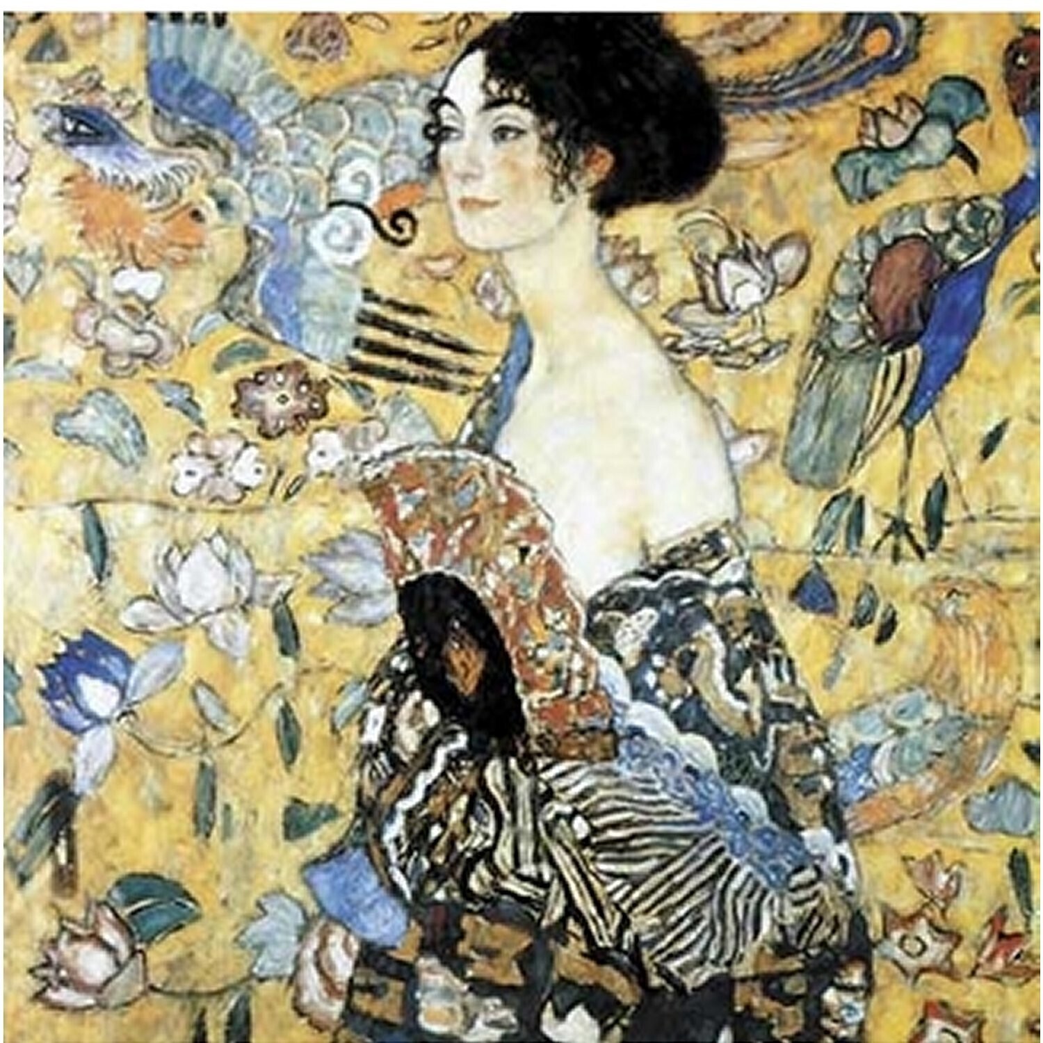 Puzzle Michèle Wilson Klimt La Dame à l'Éventail (350 pièces)