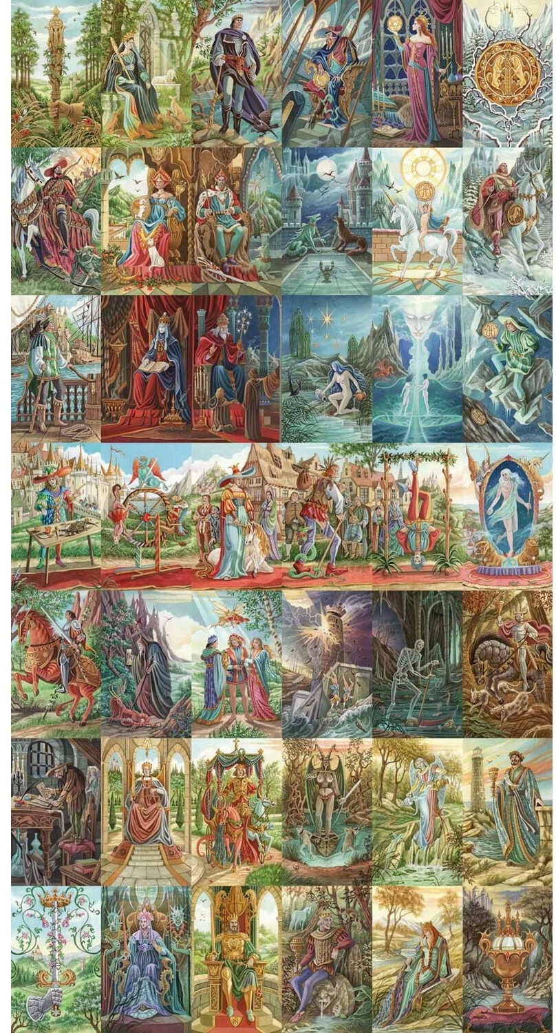 Puzzle Michèle Wilson Florence Magnin Tarots d'Ambre (5000 pièces)