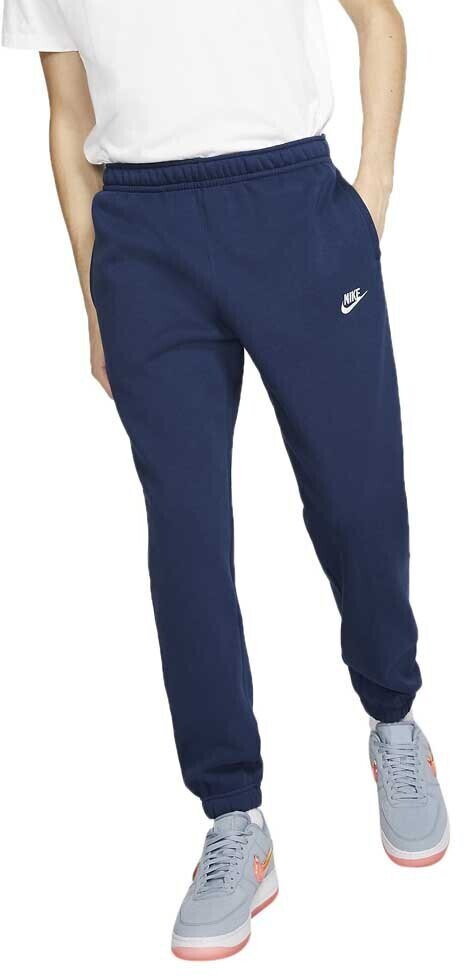 New Nike Sportswear Club Fleece Cuffed Pants BV2737-410 Midnight