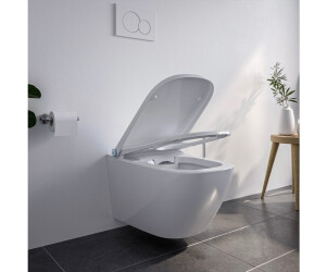 WC Sospenso Con Doccia Bernstein Basic 1104 – Senza Brida, Con Luce Notturna E Regolazione Getto