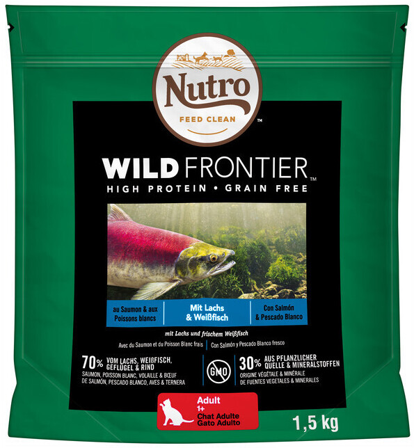 Nutro Adult Wild Frontier Salmon& Whitefish 1,5kg