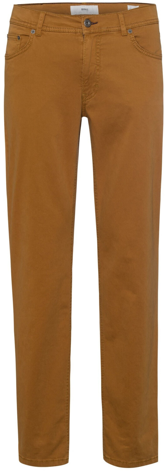BRAX Cooper Fancy Regular Fit Pants (85-1507) curry
