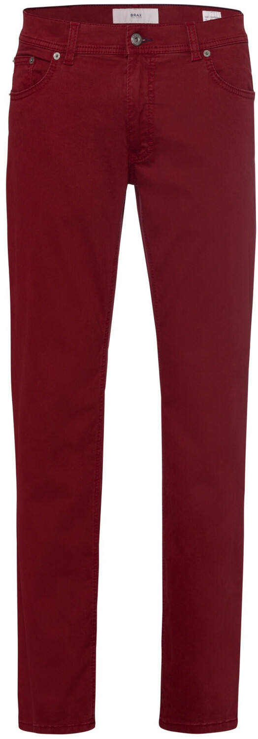 BRAX Cooper Fancy Regular Fit Pants (85-1507) merlot