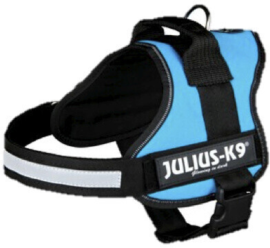 Julius K-9 Speaking Dog Powerharness 66-85cm Aquamarine