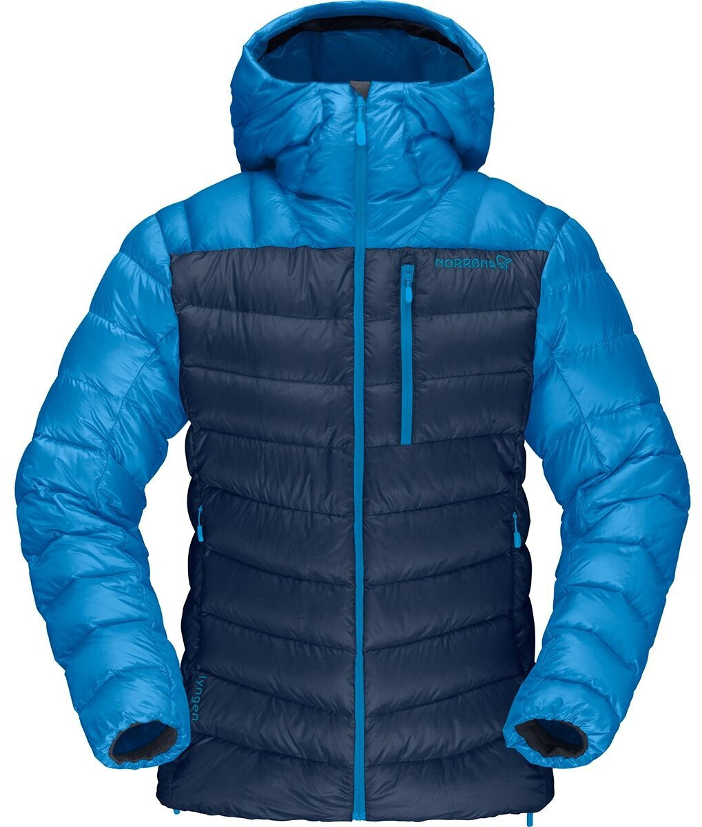Norrøna Womens Lyngen Down 850 Hooded Jacket (2005-20) campanula/indigo night